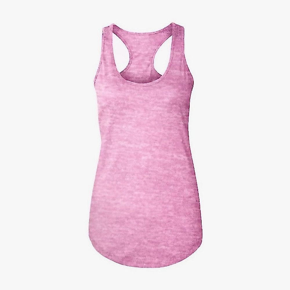 LOLË || Racerback Fitness Tank in Heathered Vintage Purple - SZ S/P